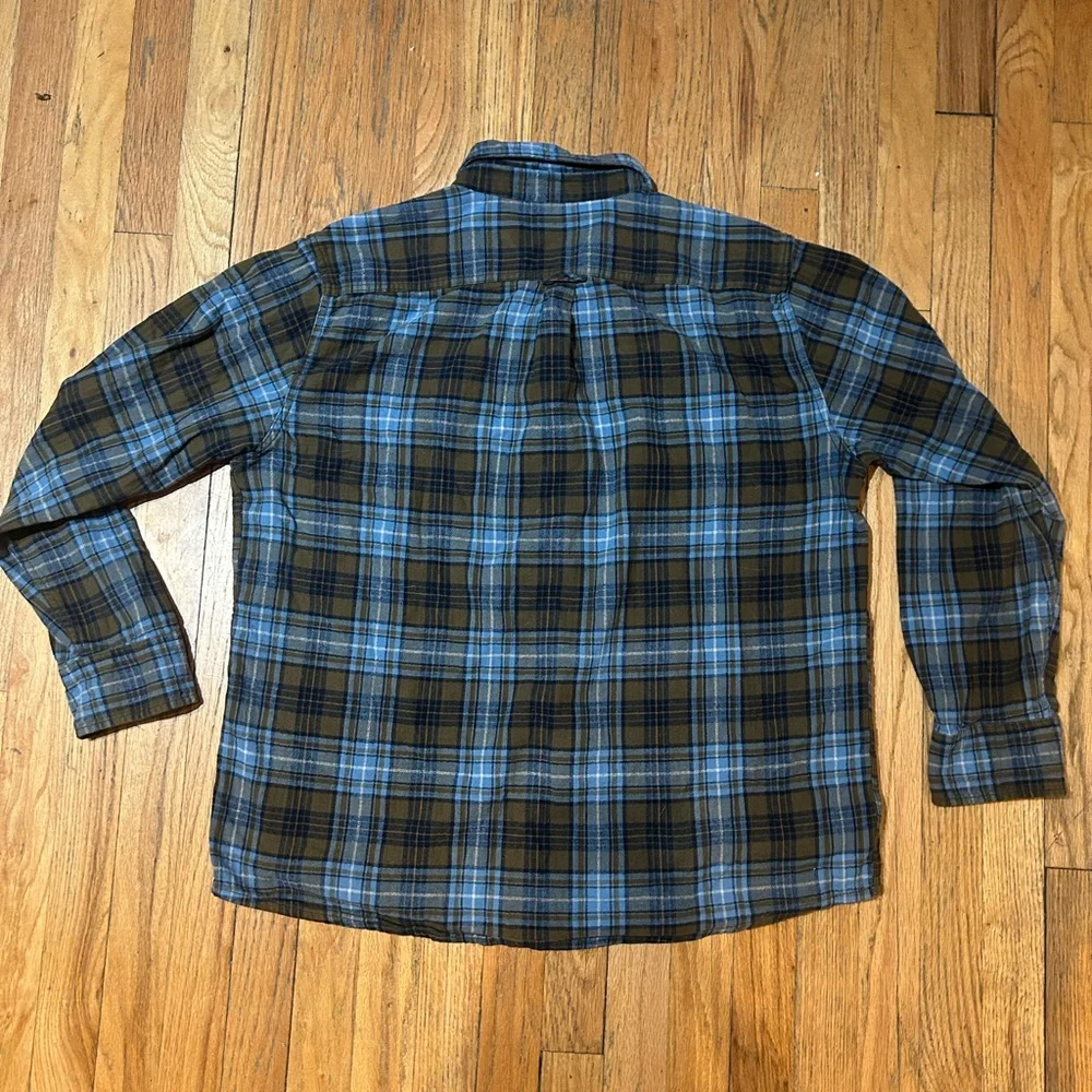 Eddie Bauer Flannel Button Down Men’s XL - Picture 8 of 8